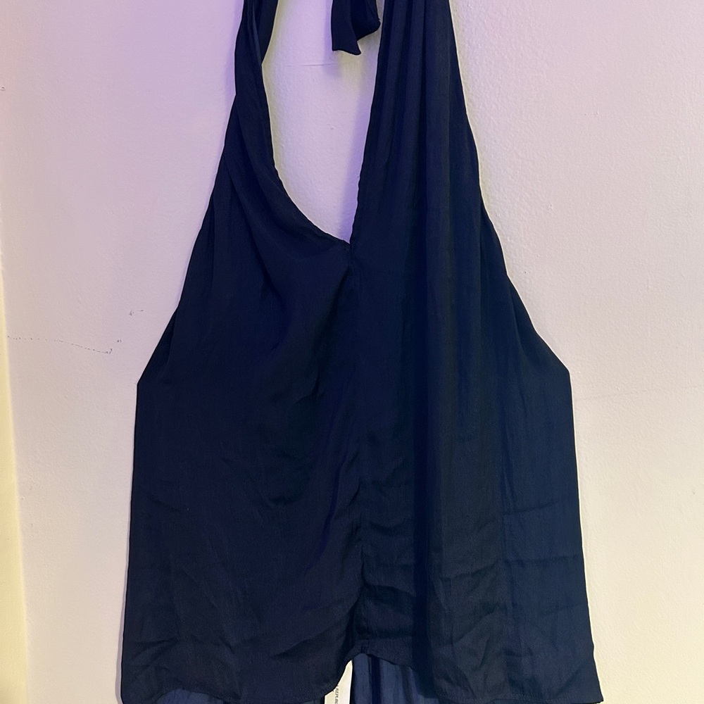 Banana Republic Black Backless Tank Top